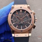 Japan Grade Hublot Classic Fusion Aerofusion Watches 41mm Rose Gold